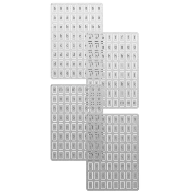 Lower Case Letters - 256 Tiles