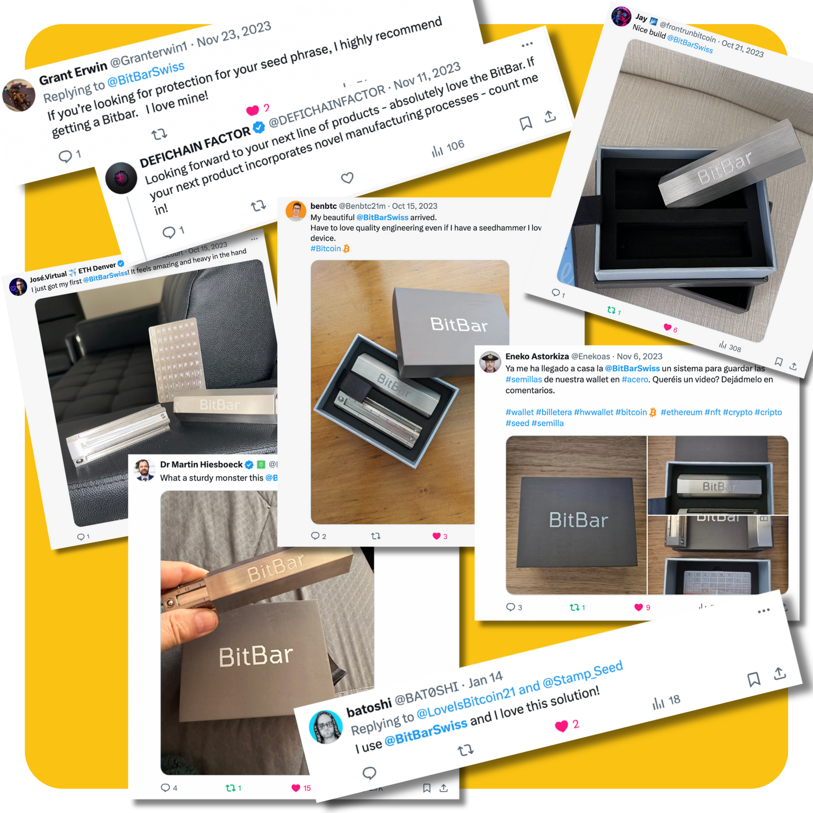 BitBar Seed Phrase Backup Wallet